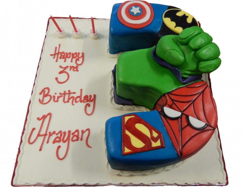 Superhero Cake Design – Laura Day