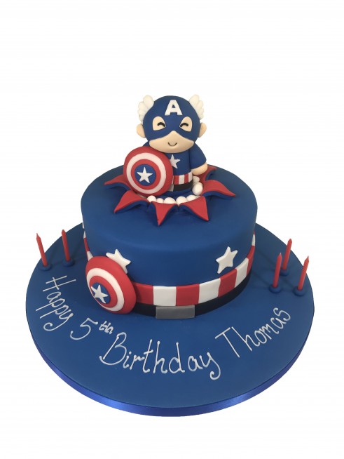 How to Make a Captain America Cake – Suz Daily