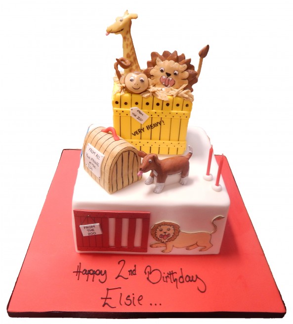 Dinosaur First Birthday Cake – Sei Pâtisserie