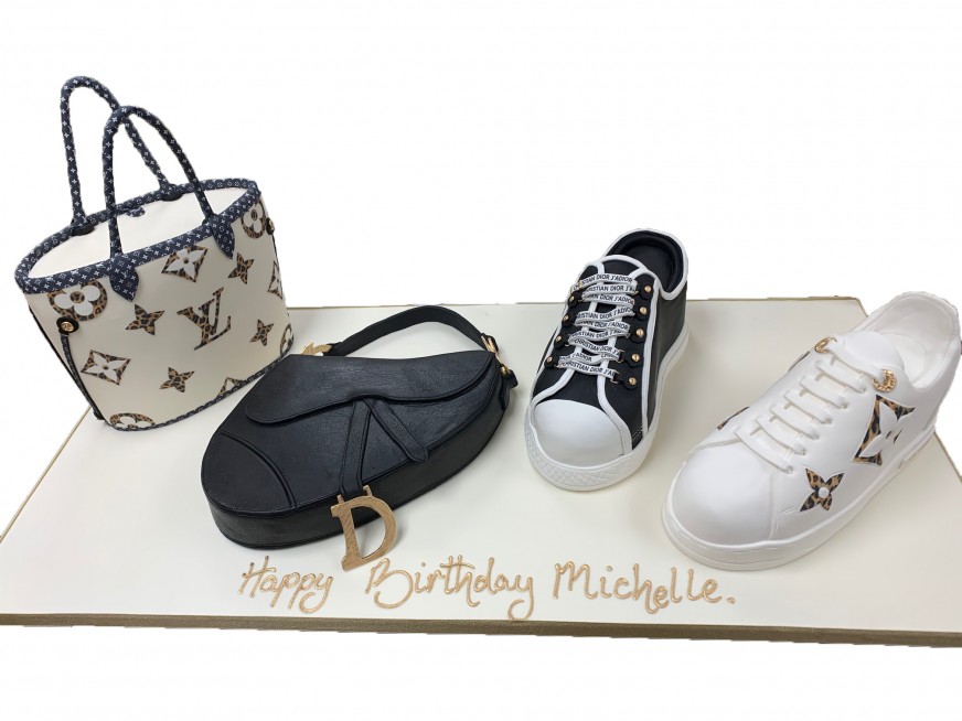 Louis Vuitton - Birthday Cake - Shoe Box, Bag And Shoes 