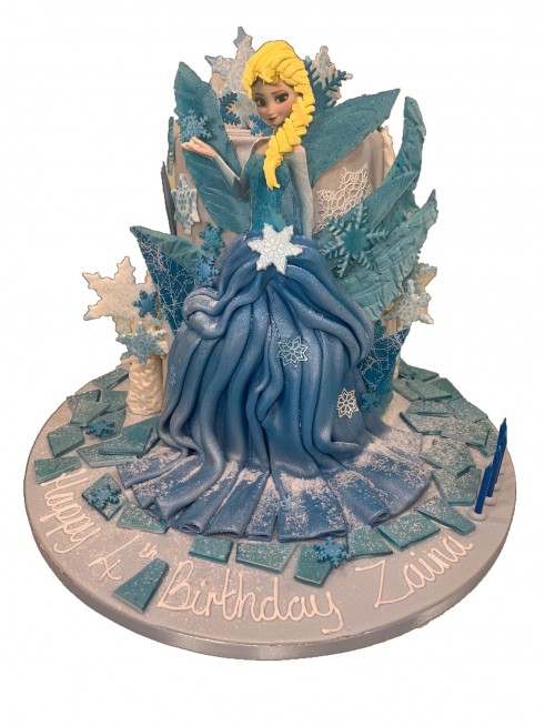 Order Online Frozen Doll Birthday Cake | Order Quick Delivery | Order Now |  The French Cake Company