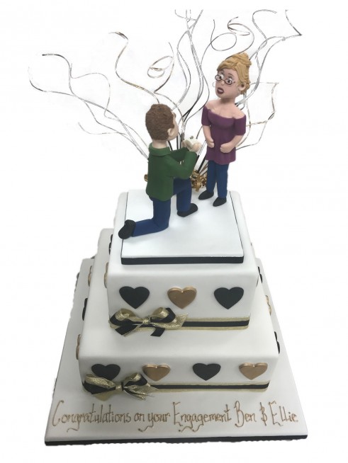 Mr & Mrs Cake Topper - Perfect for Birthday, Wedding, and Proposal Cakes -  Adds a Touch of Elegance to Your Dessert Table | SHEIN ASIA