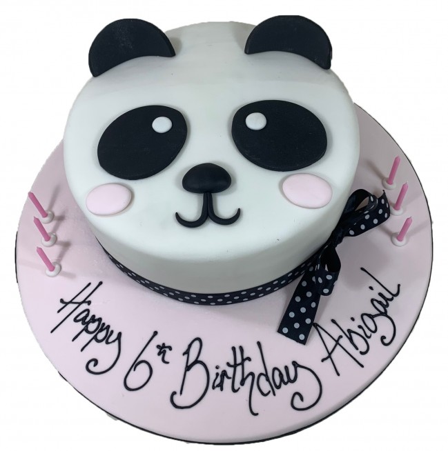 panda birthday cake