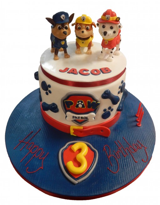 Paw Patrol Birthday Cake