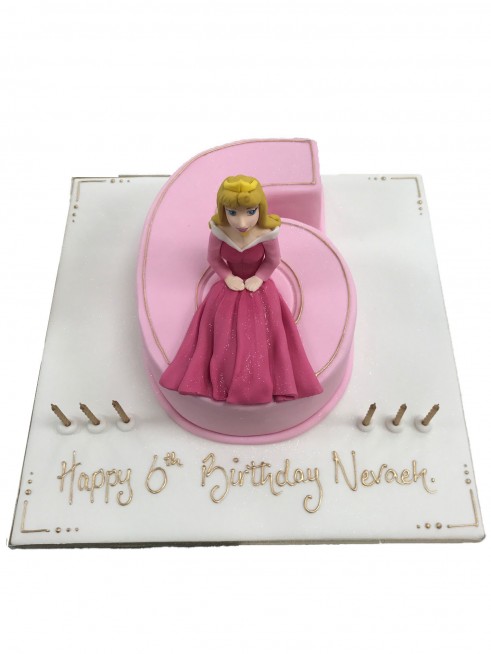 Lily's Sleeping Beauty Doll Cake - CakeCentral.com