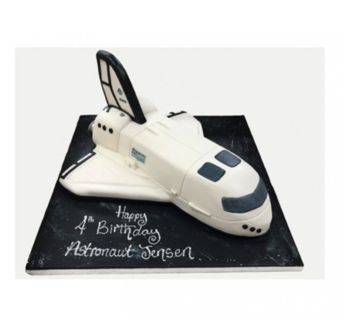 Space Rocket Design Cake | Giftr - Malaysia's Leading Online Gift Shop