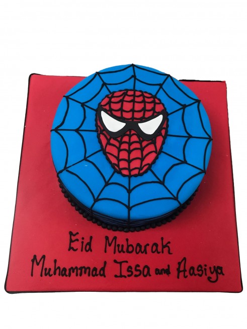 Spiderman Face - Valley Designer Cakes