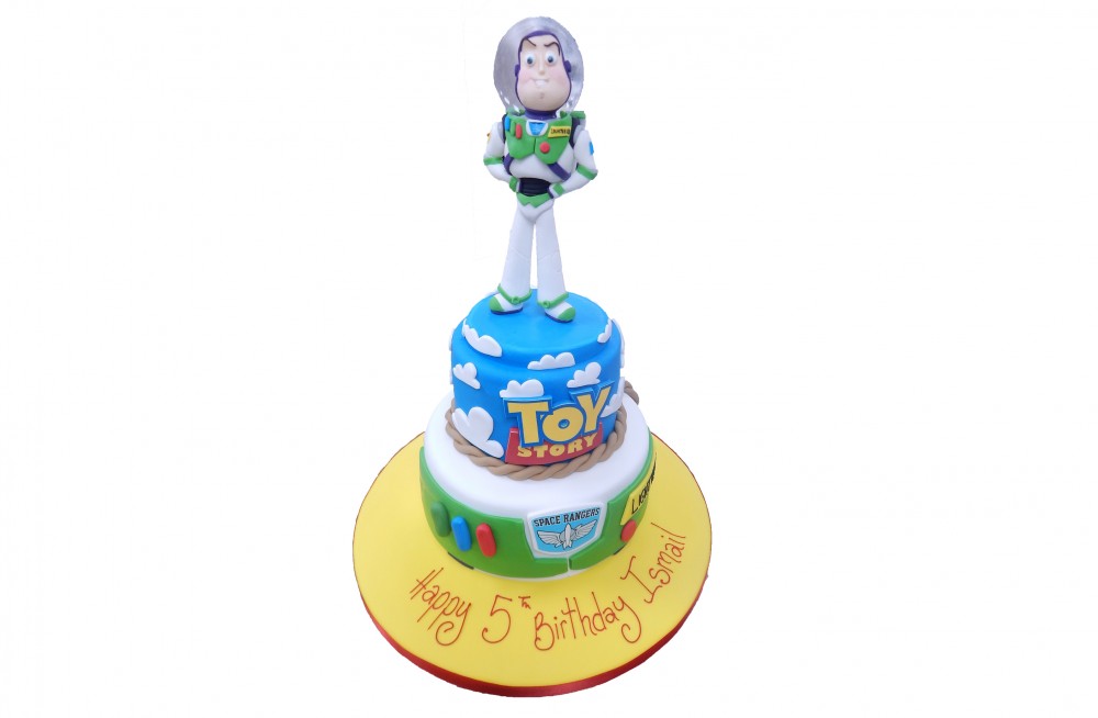 Toy Story With Buzz Tiered Cake