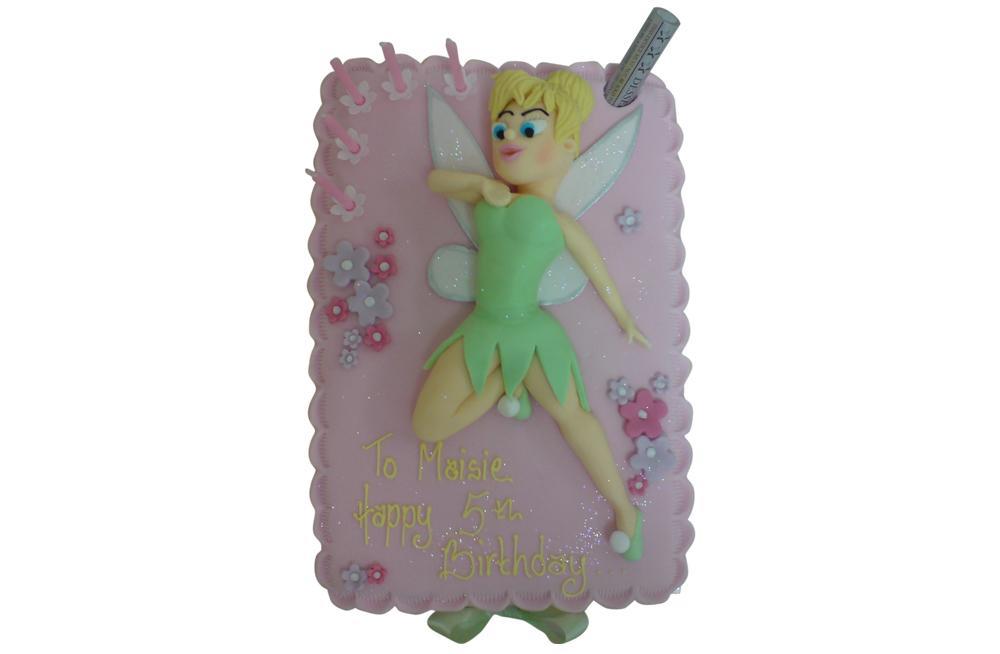 𝓜𝓮𝓮𝔃𝓜𝓪𝓭𝓮 | Tinkerbell themed cake for Isla May🧚🏻‍♀️ Fresh flowers  by @lindalydiaflorist Custom tinkerbell topper by @craftbyz Kindly... |  Instagram