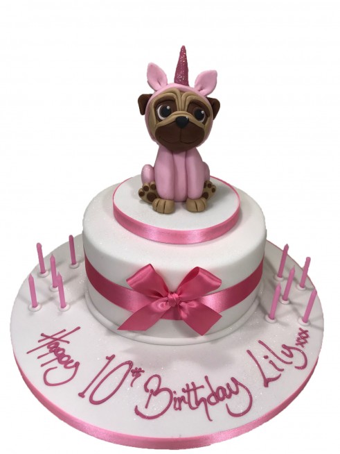 Pug Birthday Cake Stock Photos - Free & Royalty-Free Stock Photos from  Dreamstime