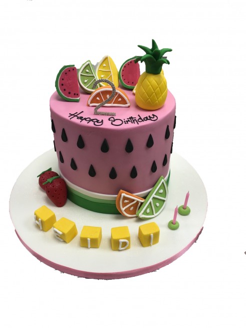 Watermelon Sweet One Cake Topper / One in a Melon Birthday / - Etsy