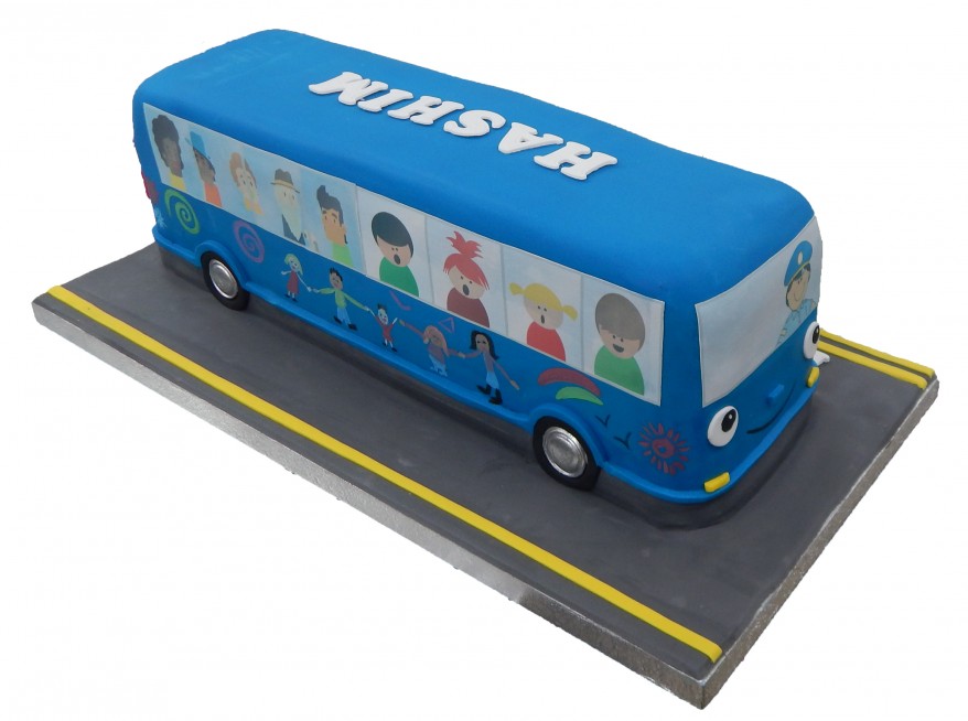 Top more than 77 blue bus cake super hot - awesomeenglish.edu.vn