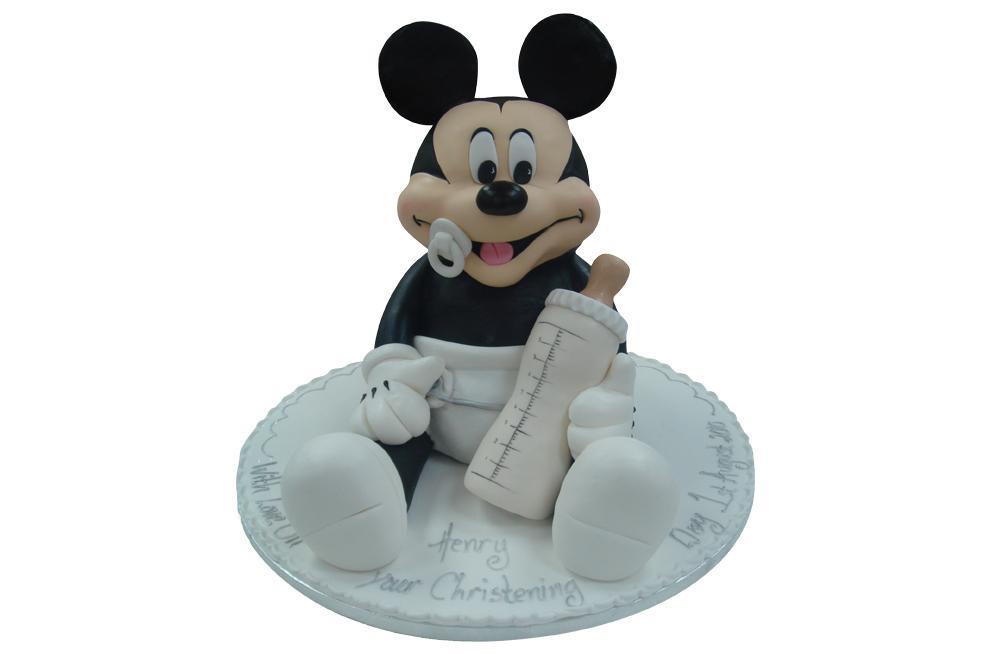 Baby Mickey Mouse Birthday Cake
