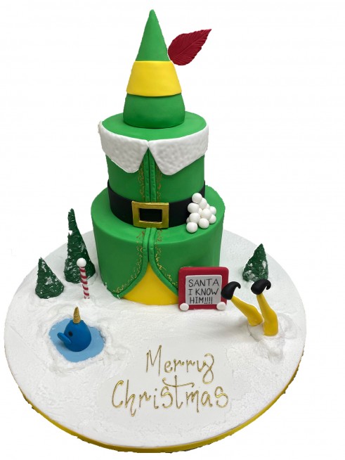 The Cake & Sugarcraft Store Elf Christmas Cake Topper - Decorations &  Toppers from The Cake And Sugarcraft Store Ltd UK