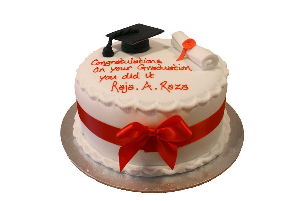 Graduation Cake - Decorated Cake by K's fondant Cakes - CakesDecor