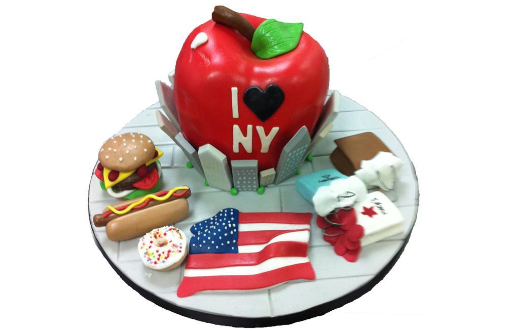 New York Apple Extras Cake