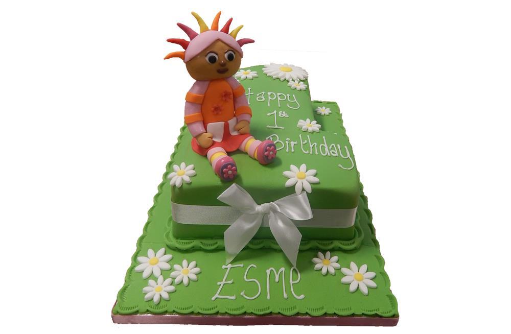 Upsy daisy birthday cake