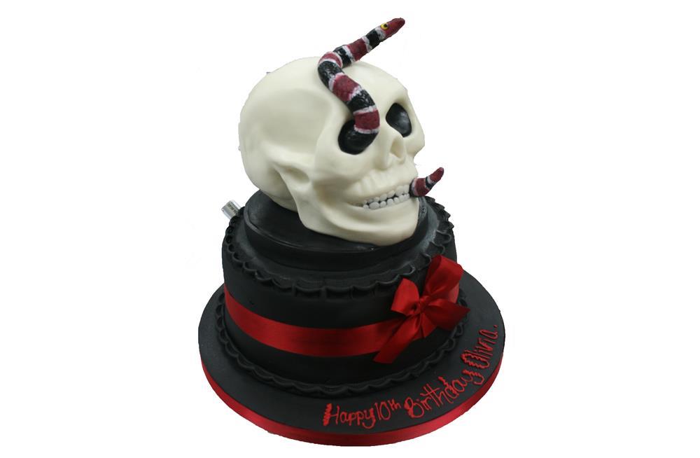 Skull cake (How To) + Gathering Videos - YouTube