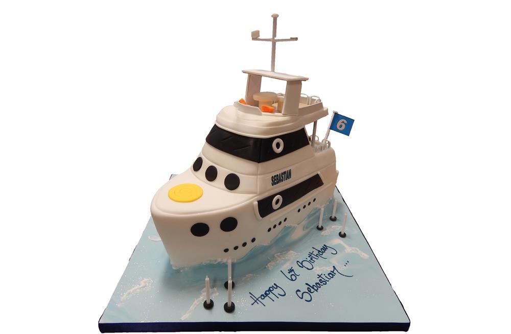 Boat Cake for a Happy 60th Birthday