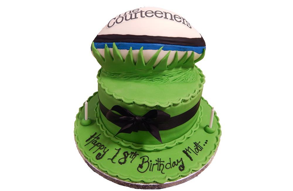 Rugby Ball Cake #4
