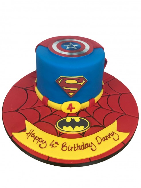 Superhero Cake Recipe - BettyCrocker.com