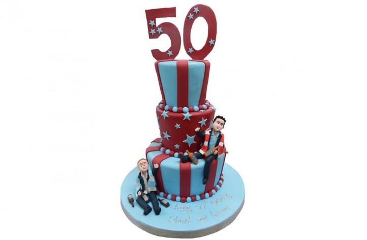3 Tier cake with Human Figures