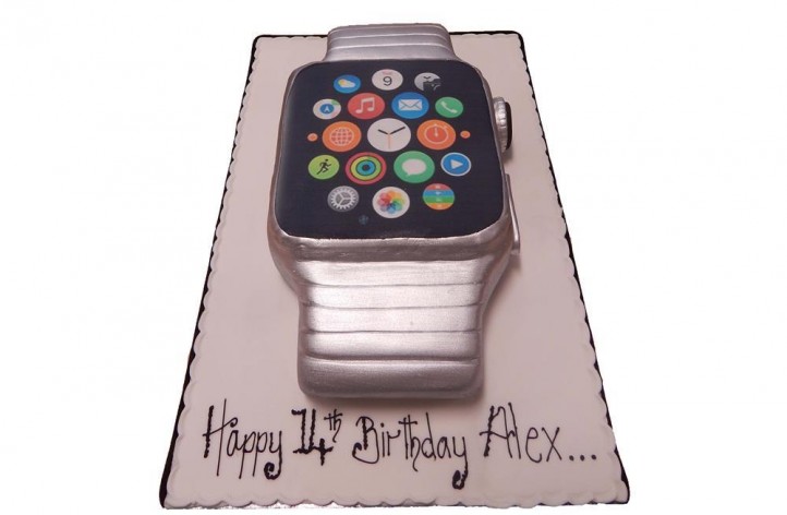 Apple Watch Cake