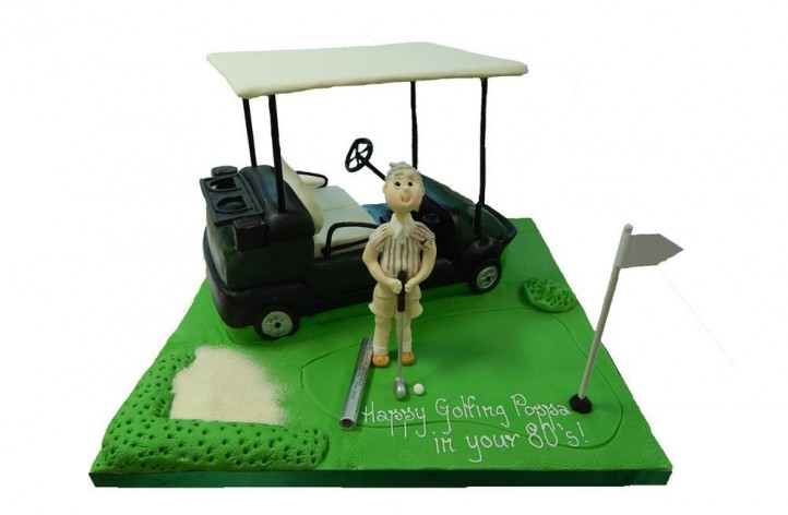 Golf Buggy Cake