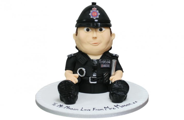 Police Officer Full Figure