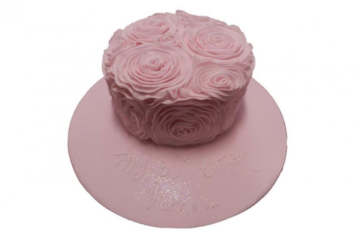 Rose Frill Cake