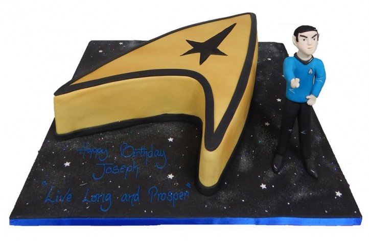 Star Trek Spock Cake