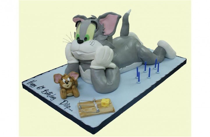 Tom & Jerry Lay down Full Figure