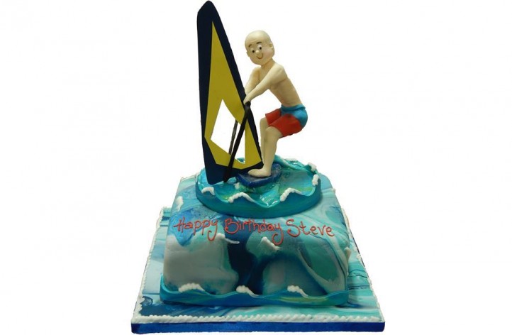 Wind Surfer Cake