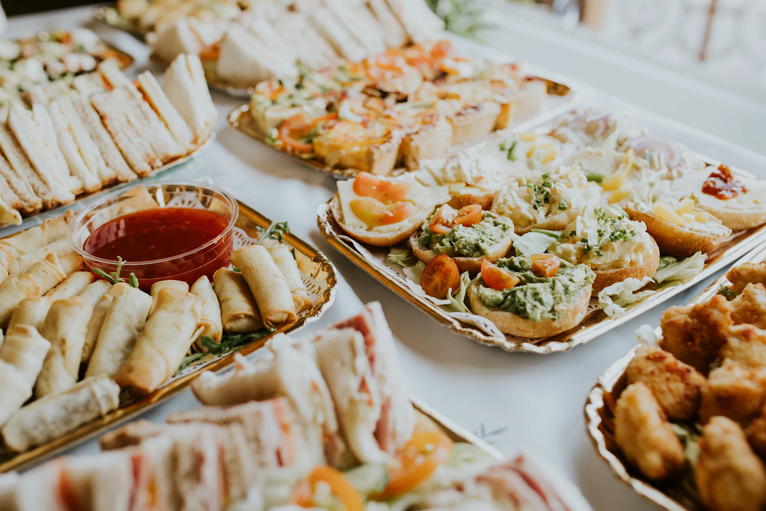 Slattery's create your own buffet catering