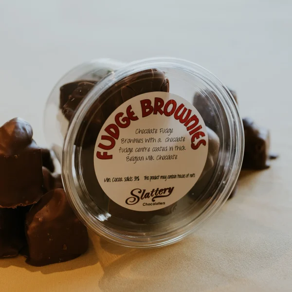 Slattery confectionary, fudge brownies