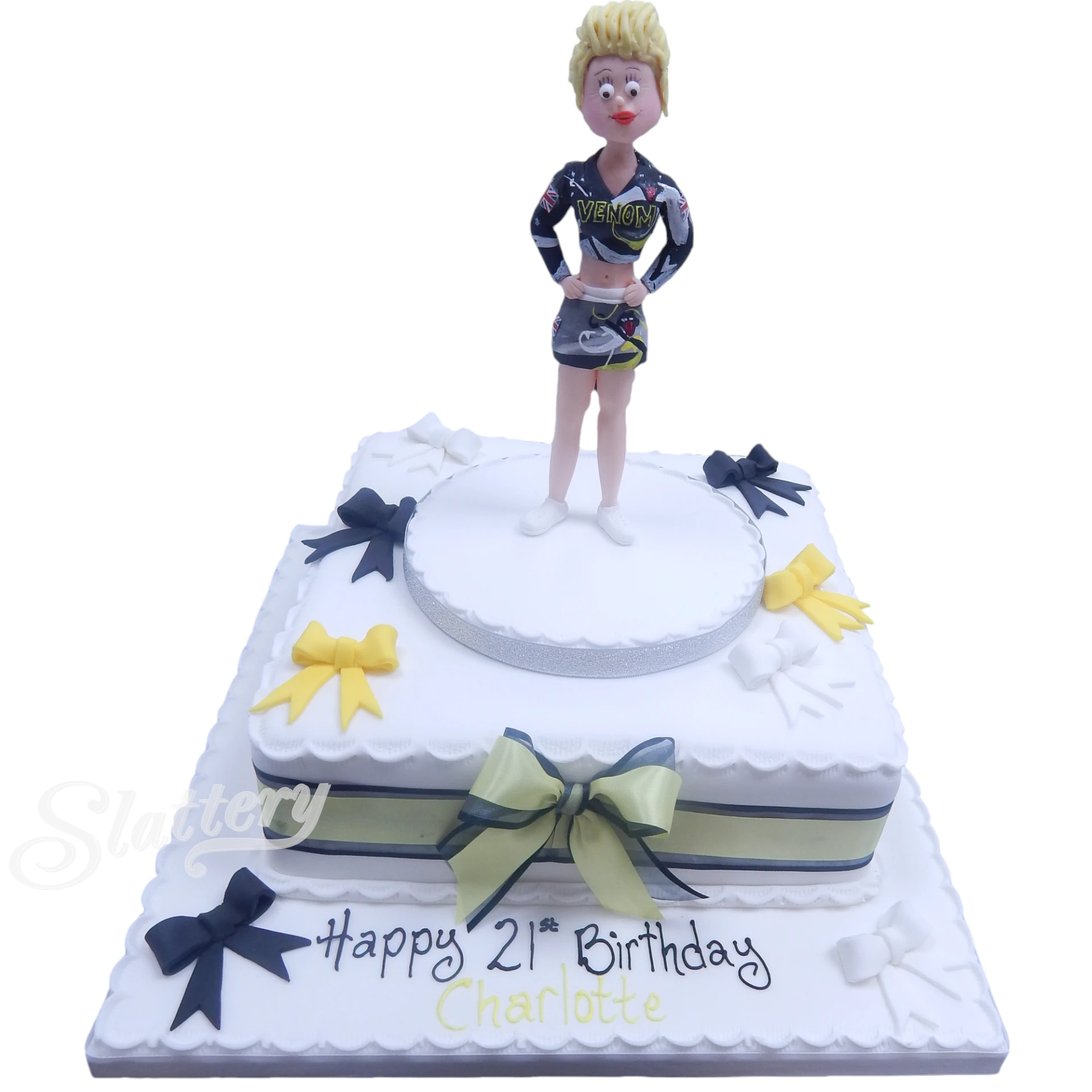 cheerleader cake