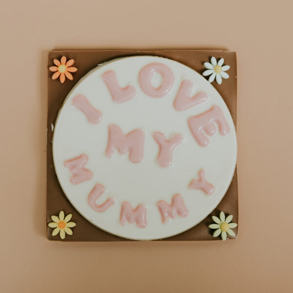 Milk chocolate "I Love My Mummy" Square Bar