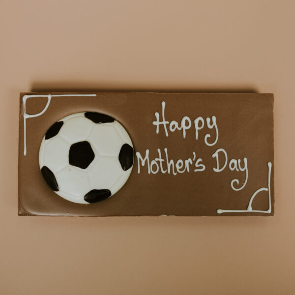 Milk chocolate "Happy Mothers Day" Football Large Bar