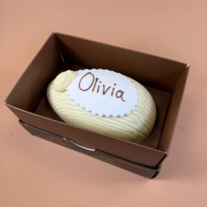 Personalised Name Egg - White Chocolate