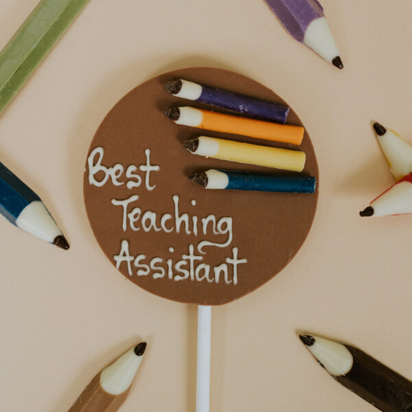 Best Teaching Assistant Chocolate Lolly