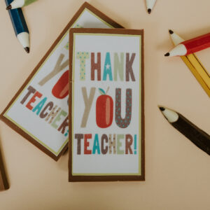 Thank you Teacher Milk Chocolate Bar