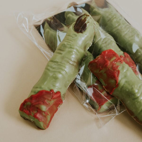 Caramel filled Witches fingers