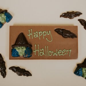 Witch Halloween Small Milk Chocolate Bar